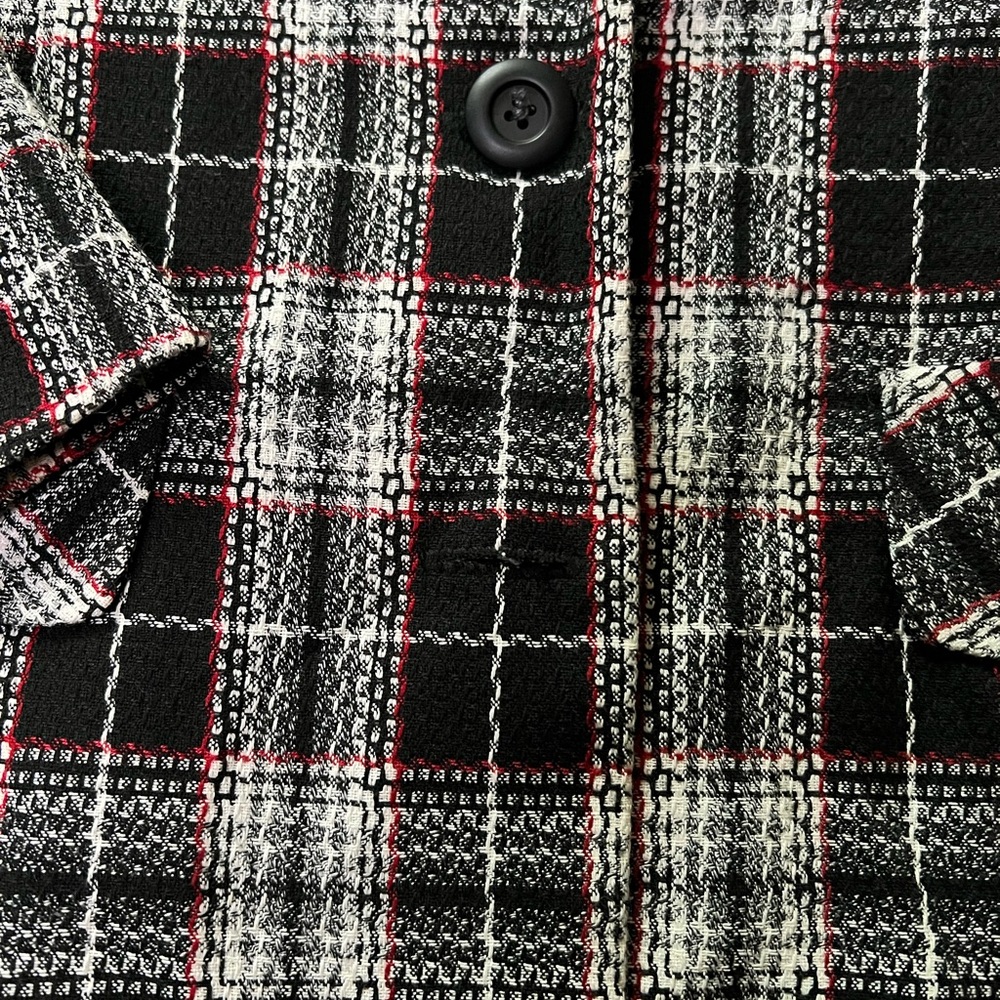 Jaclyn Smith 90s vintage Classics Plaid Women's Blazer 10 - Picture 6 of 8